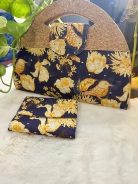 Clutch and Wallet Combo Set