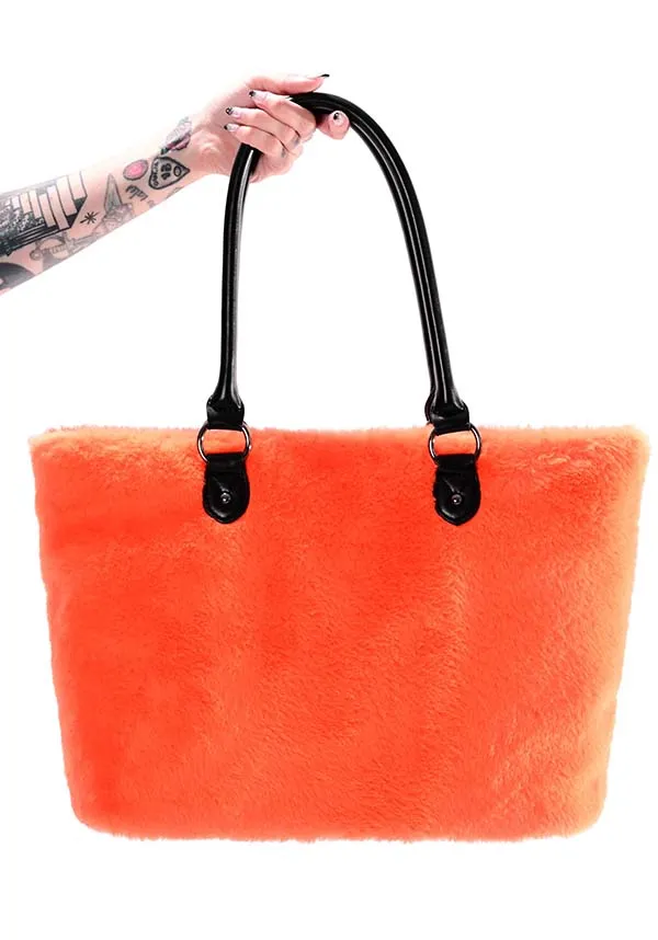 Fuzzy Jack [Orange] | TOTE BAG