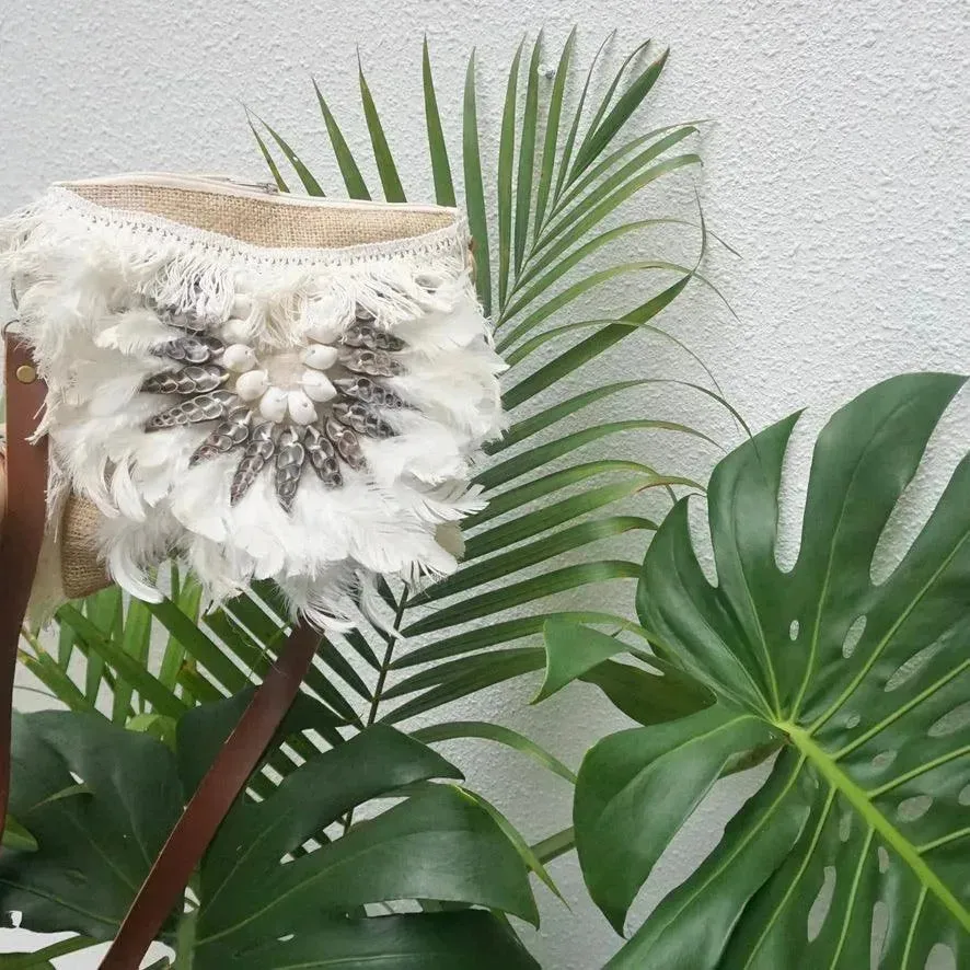 Jute Crossbody Bag
