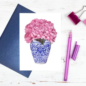 Pink Peonies Gift Card