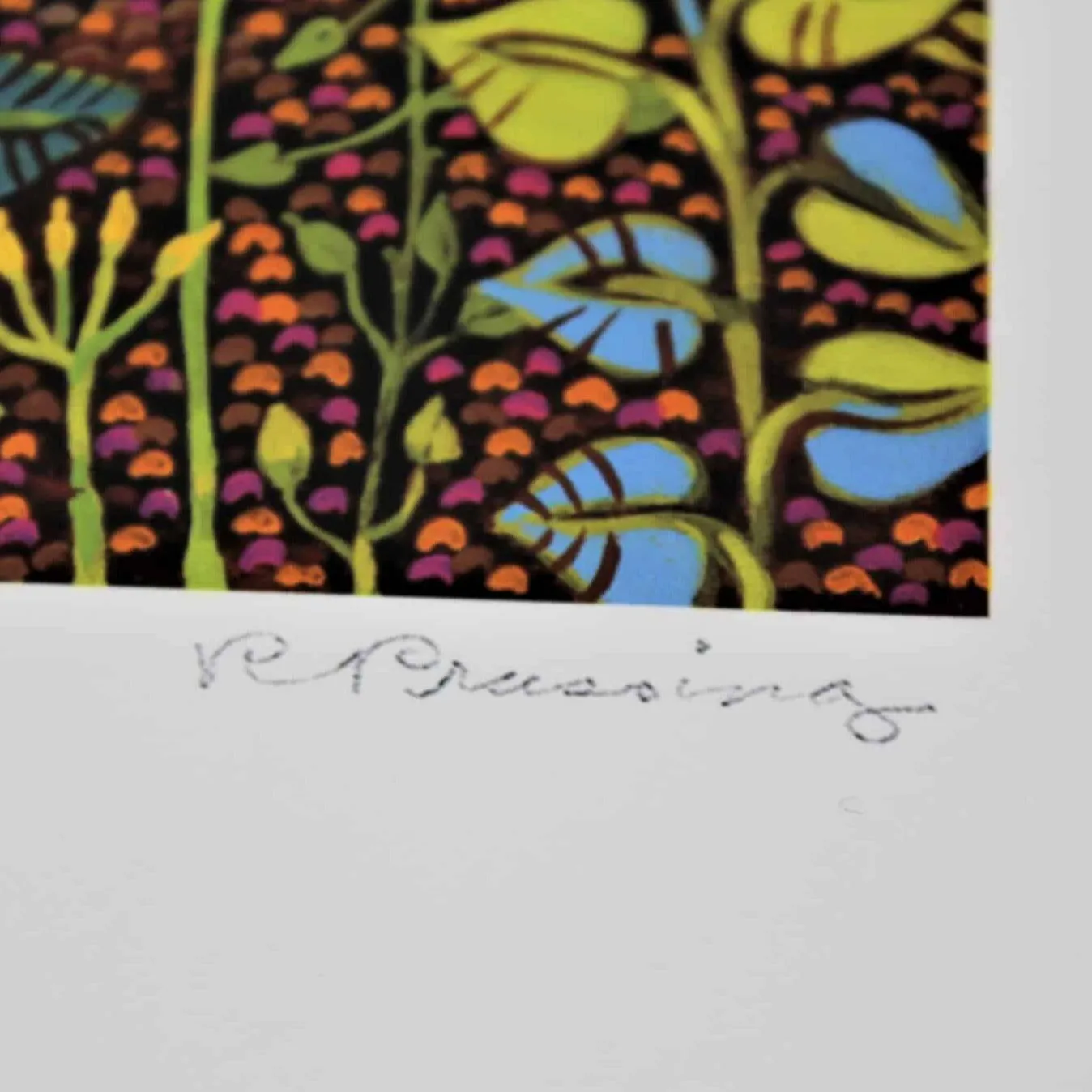 Print, Nene's Hawaii, R. Prussing, Signed and Numbered, Unframed