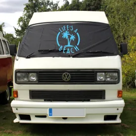 VW T25 Screen Wrap - Life's a Beach