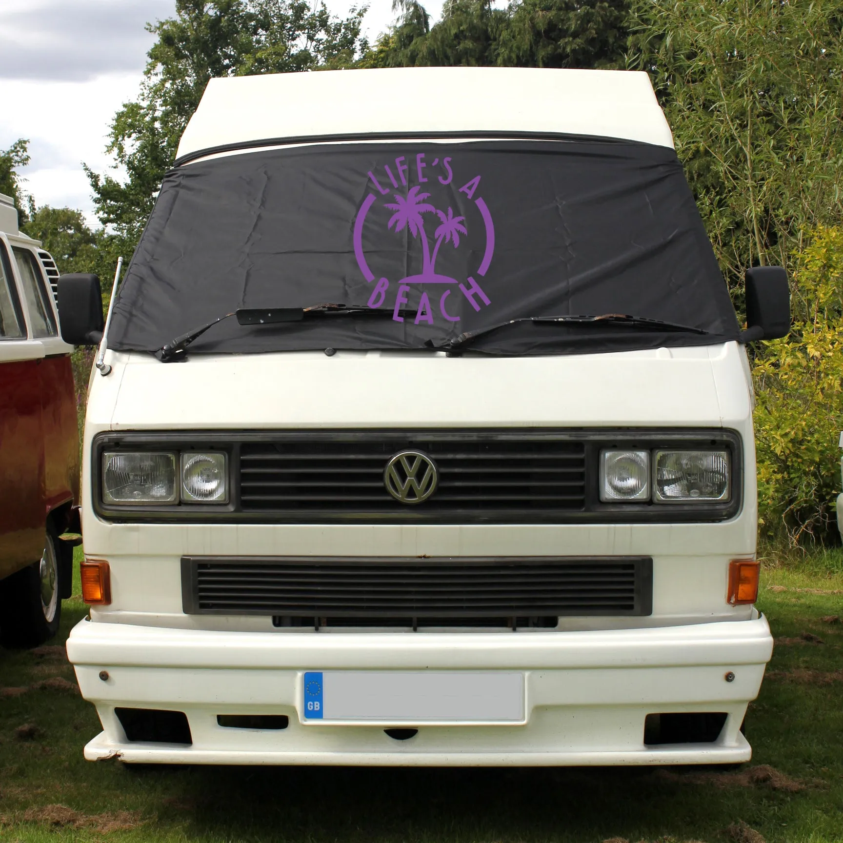 VW T25 Screen Wrap - Life's a Beach