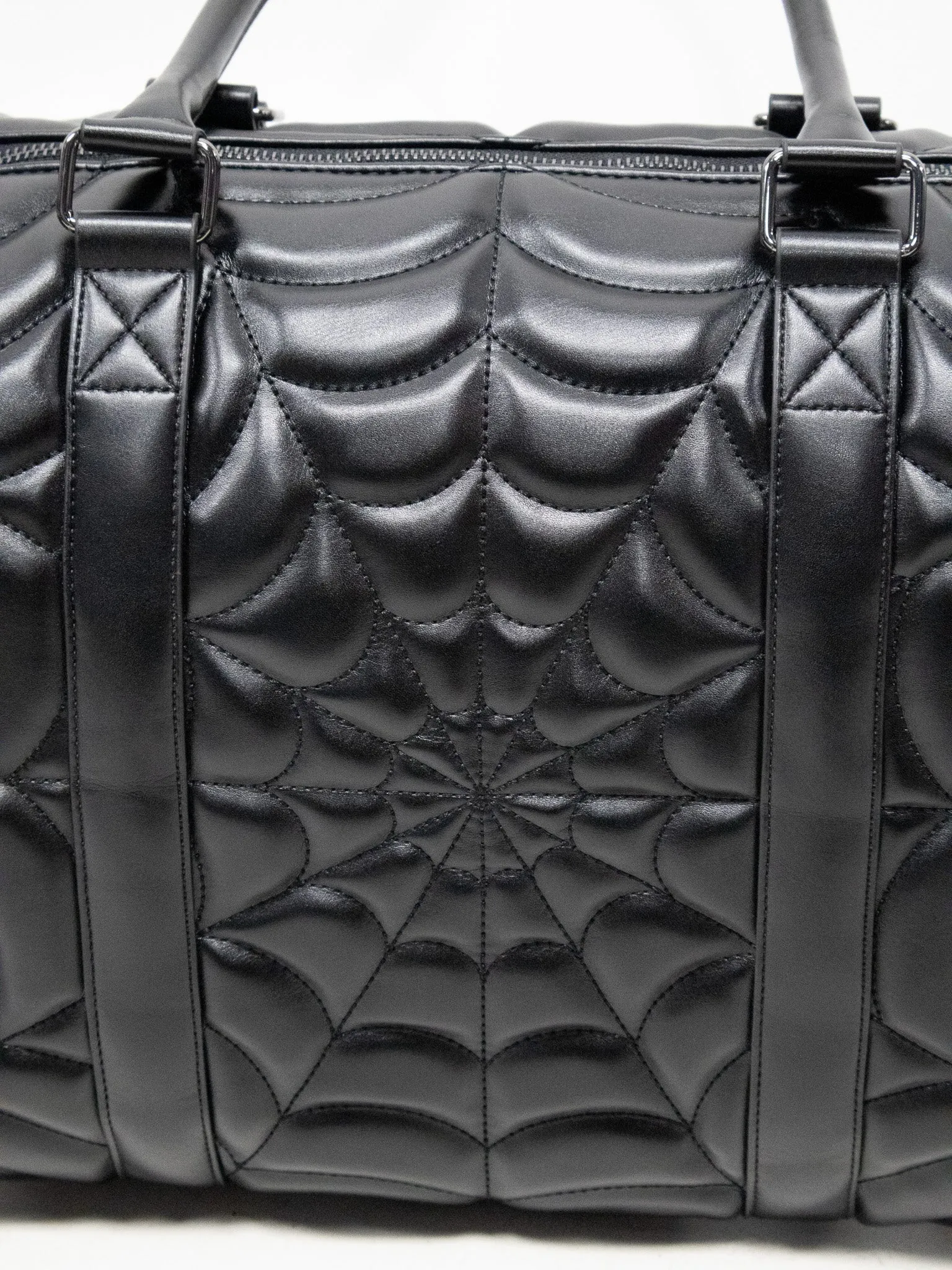 Web Weekender Bag (Black/Black) FOXBLOOD
