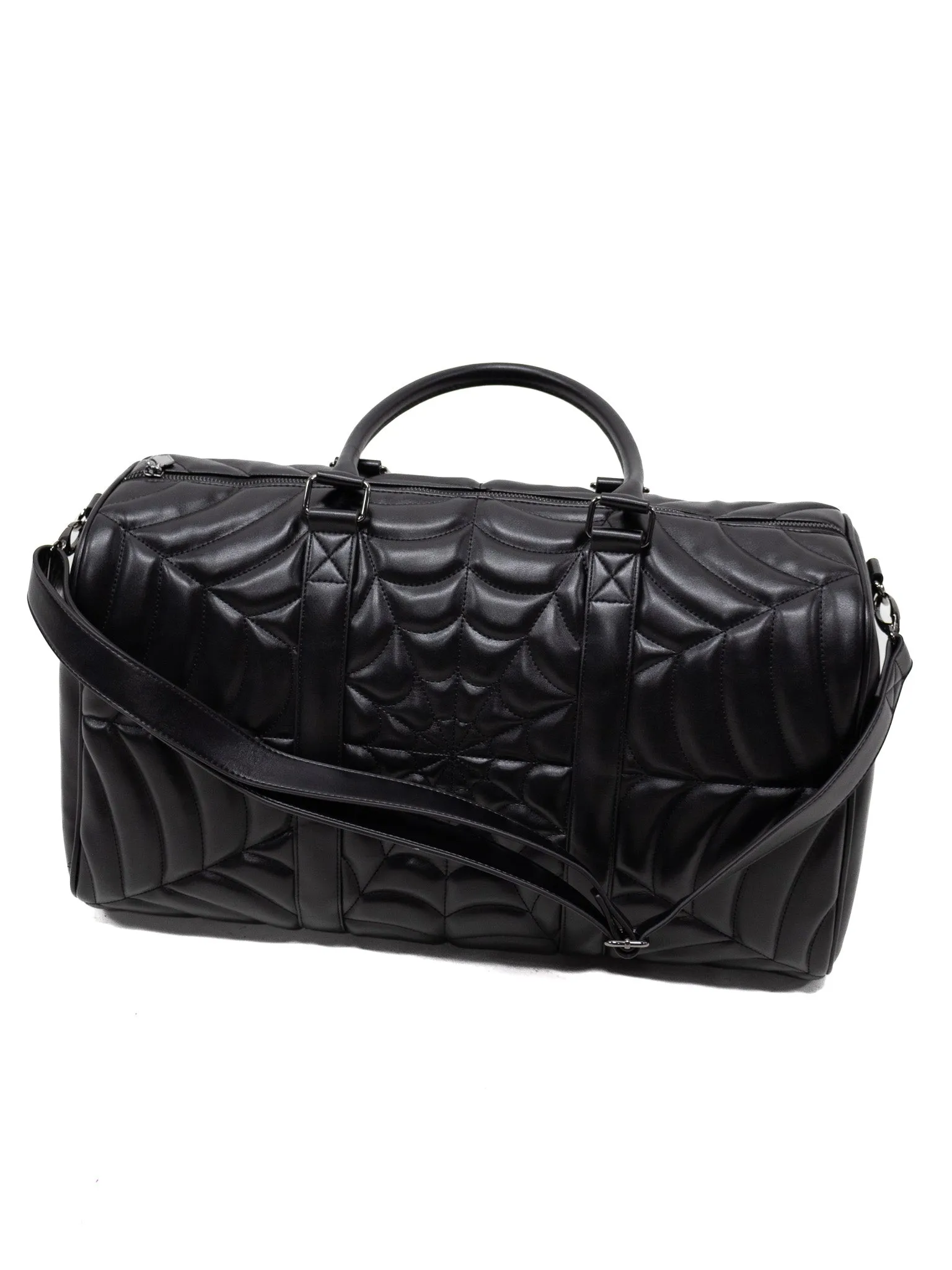 Web Weekender Bag (Black/Black) FOXBLOOD