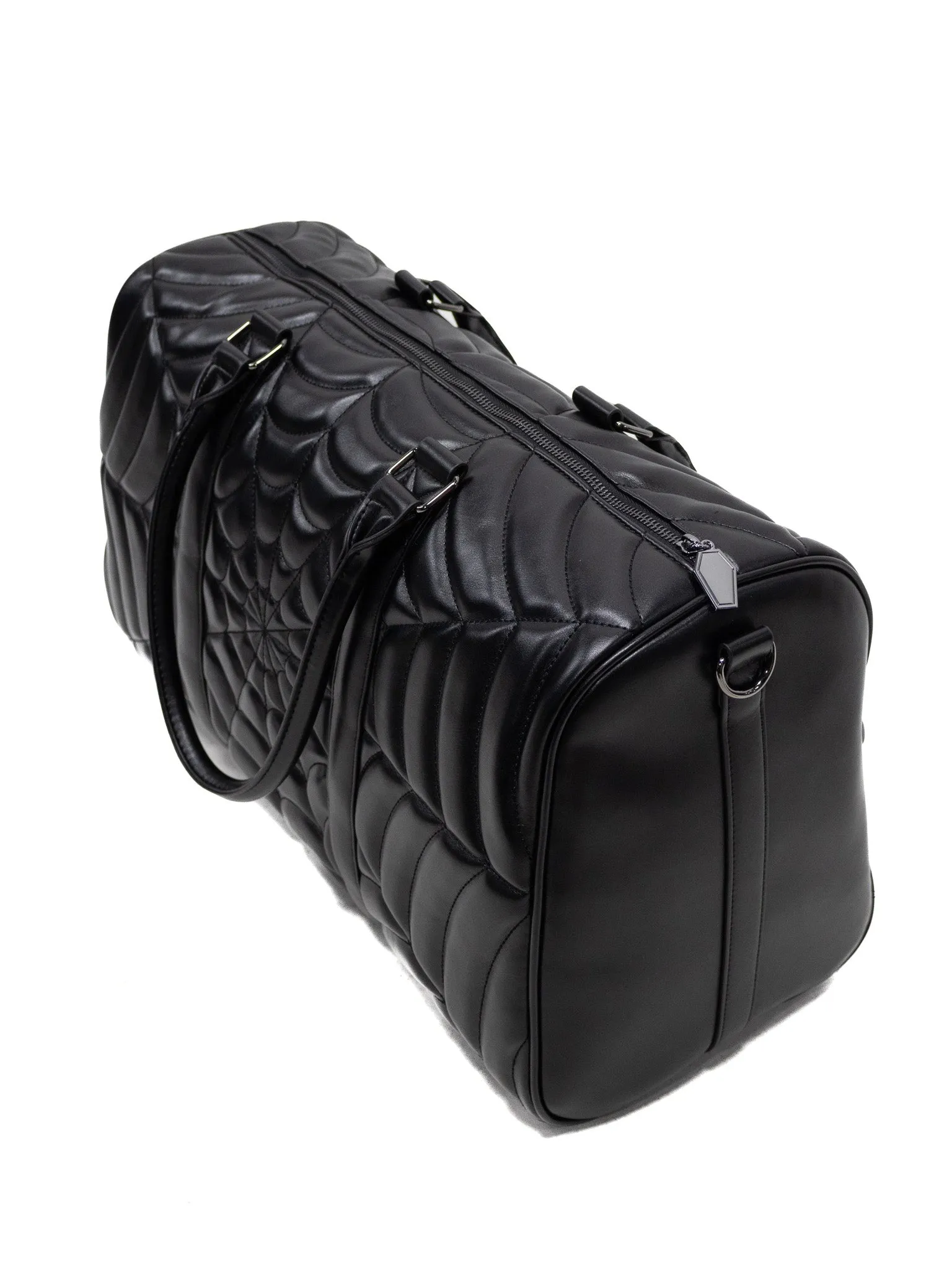 Web Weekender Bag (Black/Black) FOXBLOOD